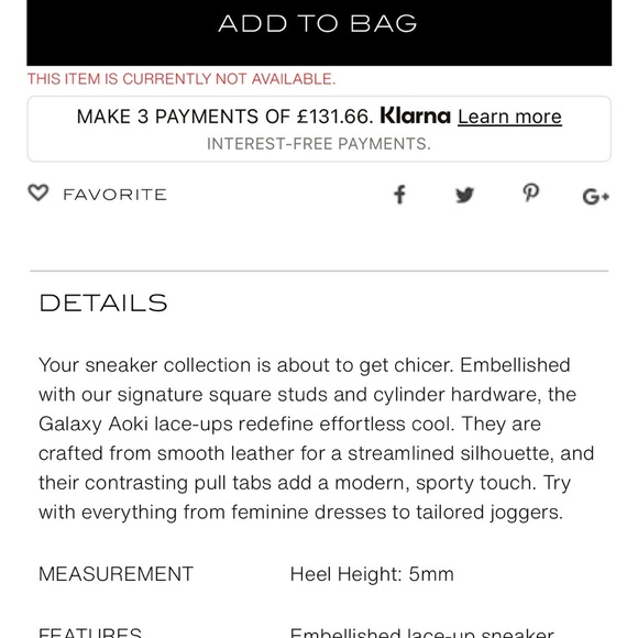 Stuart Weitzman Gallaxy Aoki Sneakers - Picture 8 of 8